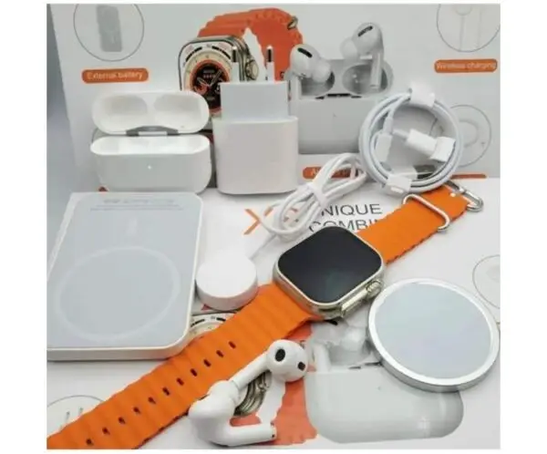 X8 Unique Latest Ultra Combination Watch With 25w Pd Fast Charge Wireless Charge X8 Unique Combination Smartwatch