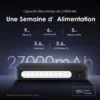 Oraimo Traveler 3 Lit – 27,000mAh 15W Power Bank with LED Light & Triple Output