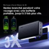Oraimo Traveler 3 Lit – 27,000mAh 15W Power Bank with LED Light & Triple Output