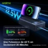 Oraimo PowerBox 400 Vision – 40,000mAh 22.5W Fast Charging Power Bank with LED Display