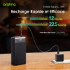 Oraimo PowerBox 400 Vision – 40,000mAh 22.5W Fast Charging Power Bank with LED Display