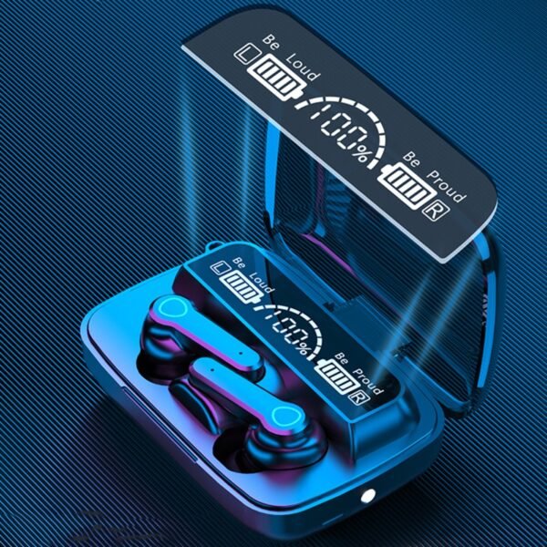 M19 Digital Indicator True Wireless Earbuds V5.3 Bluetooth