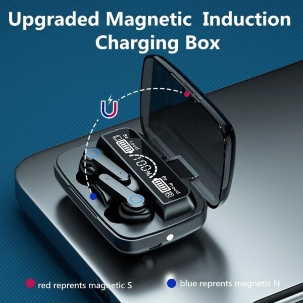 M19 Digital Indicator True Wireless Earbuds V5.3 Bluetooth