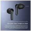 Oraimo FreePods 3C Wireless ENC Headphones – Bluetooth 5.3, 36H Battery, HavyBass