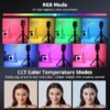 RGB Video Light – for Camera, Phone & Laptop