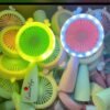 Color Changing Light Hand Fan – Portable Fan & LED Light Combo