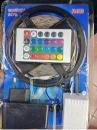 SMD 5050 LED Rope Lights – 16.4ft RGB Waterproof Strip with Adhesive Backing